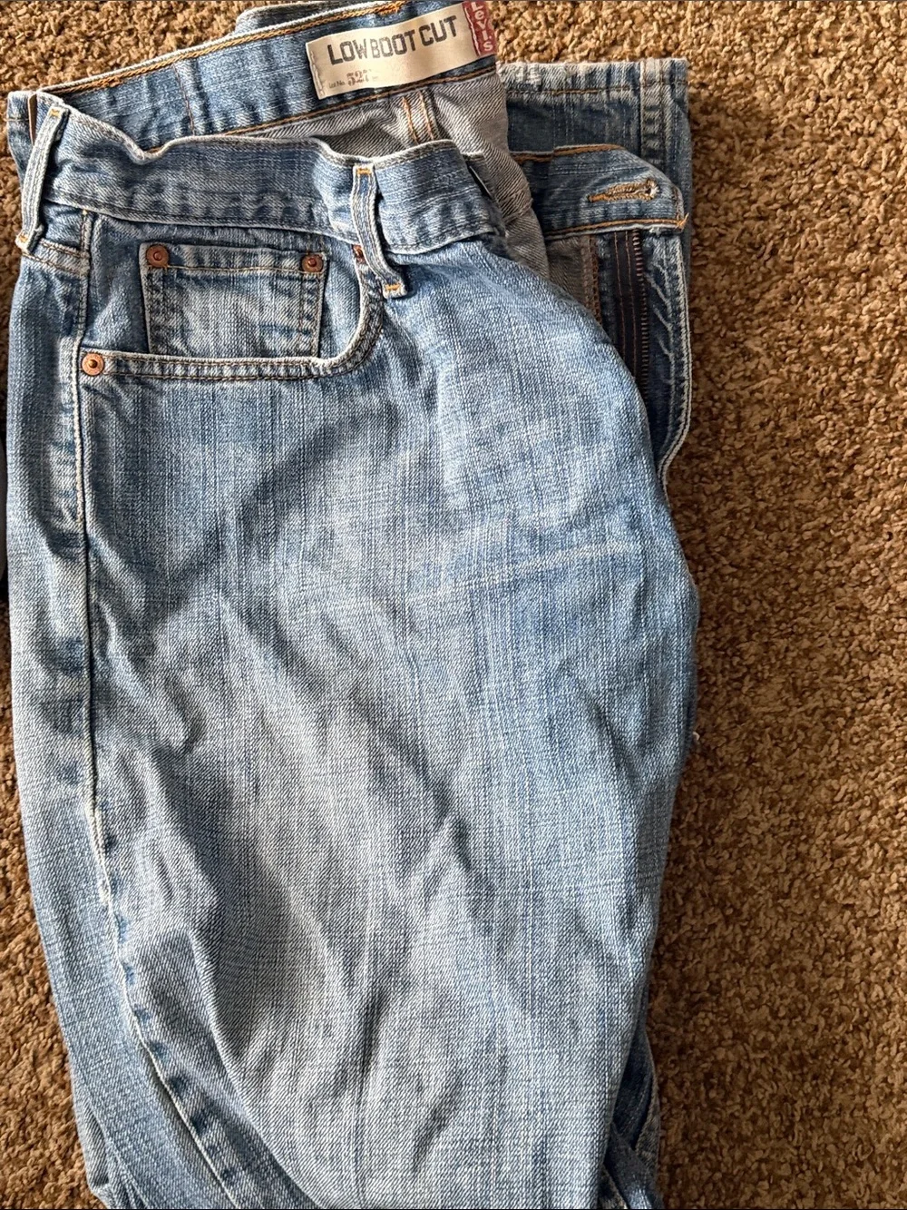 Levi's Light Blue Low Bootcut Men's Jeans